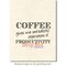 Deep Red Stamps Coffee Productivity Rubber Cling Stamp 3.2 x 1.9 inches
